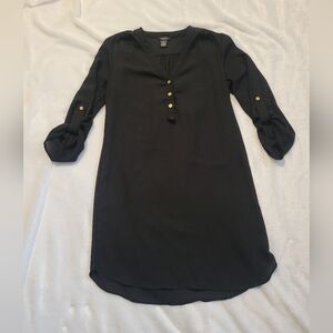 Rue21 Classic Black Tunic Top/dress